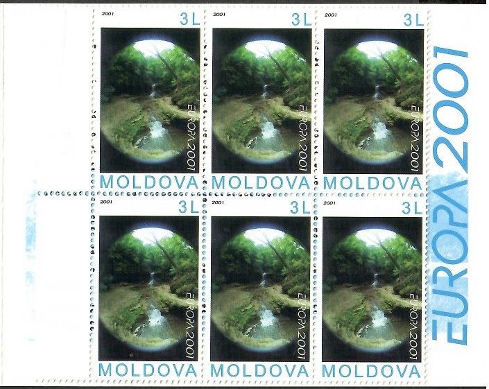Znaczek Mołdawia 2001 Mi mh O-4 Czyste **