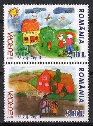 Znaczek Rumunia 2006 Mi 6065-6066 Czyste **