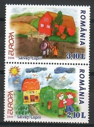 Znaczek Rumunia 2006 Mi 6065-6066 Czyste **