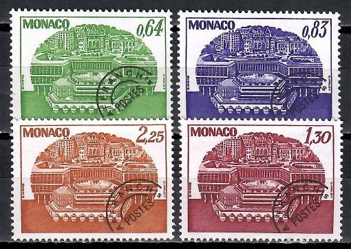Znaczek Monako 1979 Mi 1359-1362 Czyste **