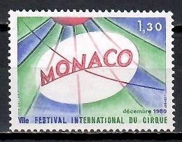 Znaczek Monako 1980 Mi 1444 Czyste **