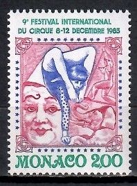 Znaczek Monako 1983 Mi 1601 Czyste **