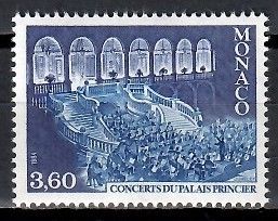 Znaczek Monako 1984 Mi 1633 Czyste **