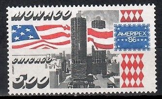 Znaczek Monako 1986 Mi 1762 Czyste **
