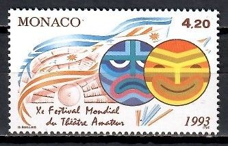 Znaczek Monako 1993 Mi 2114 Czyste **
