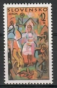 Znaczek Słowacja 1998 Mi 309 Czyste **