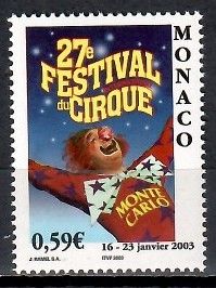 Znaczek Monako 2003 Mi 2636 Czyste **