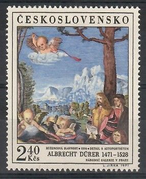 Znaczek Czechosłowacja 1971 Mi 2036 Czyste **