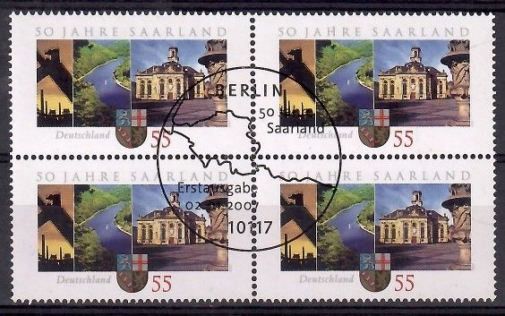 Znaczek Niemcy 2007 Mi abo 2581 Stemplowane