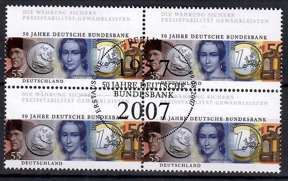 Znaczek Niemcy 2007 Mi abo 2618 Stemplowane