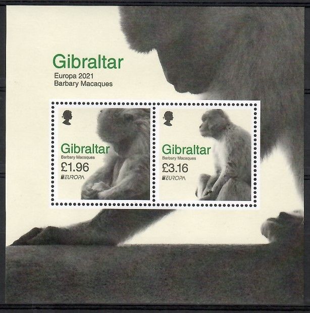 Znaczek Gibraltar 2021 Mi bl 145 Czyste **