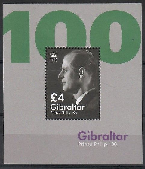 Znaczek Gibraltar 2021 Mi bl 148 Czyste **