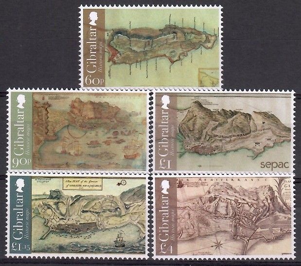 Znaczek Gibraltar 2021 Mi 2021-2025 Czyste **