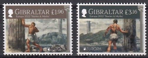 Znaczek Gibraltar 2022 Mi 2042-2043 Czyste **
