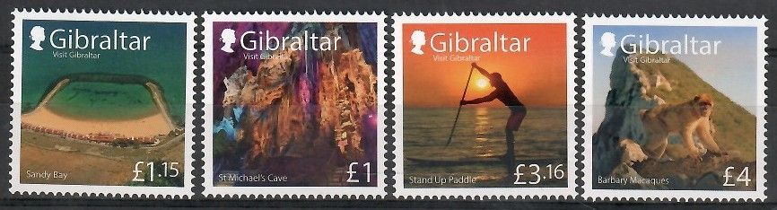 Znaczek Gibraltar 2022 Mi 2055-2058 Czyste **