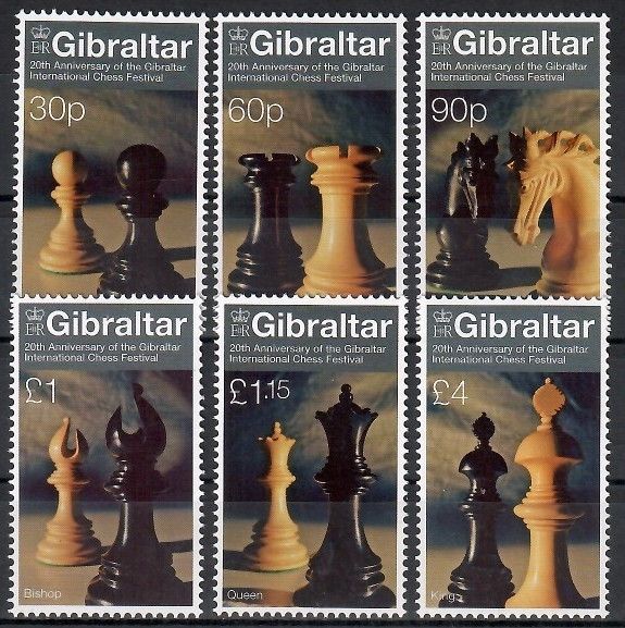 Znaczek Gibraltar 2022 Mi 2049-2054 Czyste **