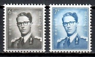 Znaczek Belgia 1960 Mi 1196-1197x Czyste **