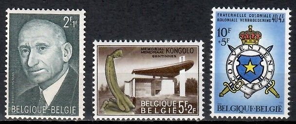 Znaczek Belgia 1967 Mi 1477-1479 Czyste **