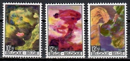 Znaczek Belgia 1968 Mi 1518-1520 Czyste **