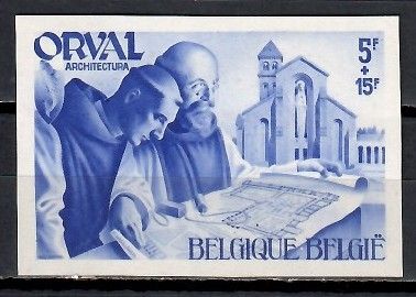 Znaczek Belgia 1941 Mi 579 Czyste **