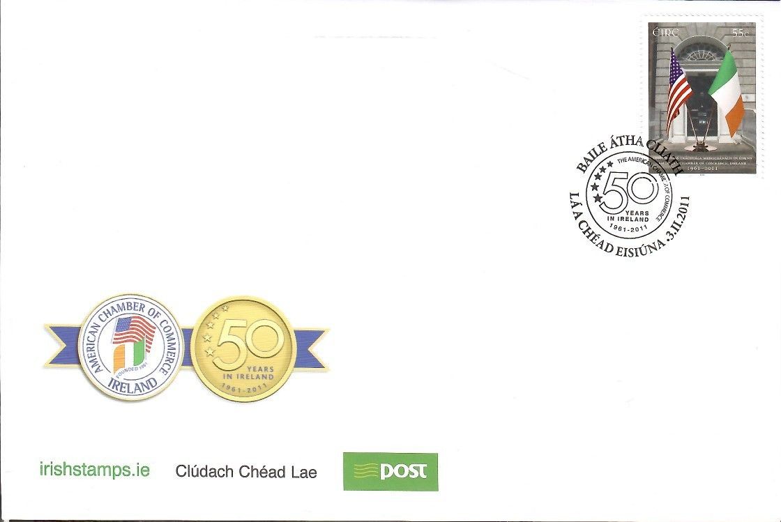 Znaczek Irlandia 2011 Mi 1961 FDC