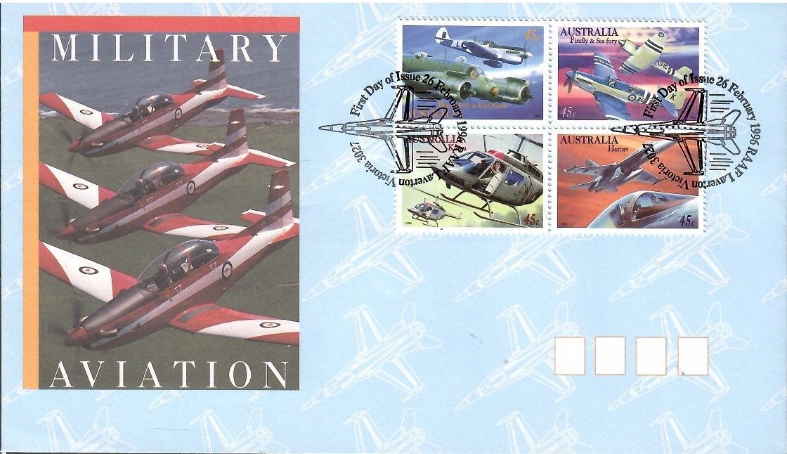 Znaczek Australia 1996 Mi 1532-1535a FDC
