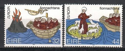 Znaczek Irlandia 1994 Mi 855-856 Czyste **