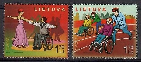 Znaczek Litwa 2006 Mi 902-903 Czyste **