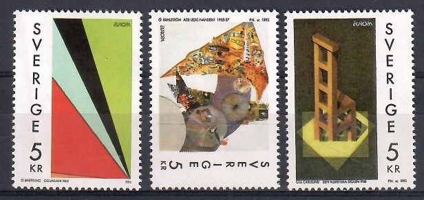 Znaczek Szwecja 1993 Mi 1778-1780 Czyste **
