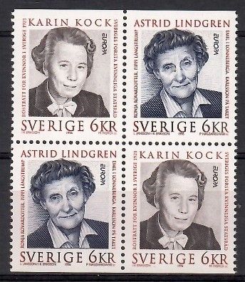 Znaczek Szwecja 1996 Mi 1943-1944Do,Du Czyste **