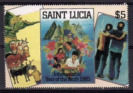 Znaczek Saint Lucia 1985 Mi 801 Czyste **