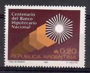 Znaczek Argentyna 1987 Mi 1853 Czyste **