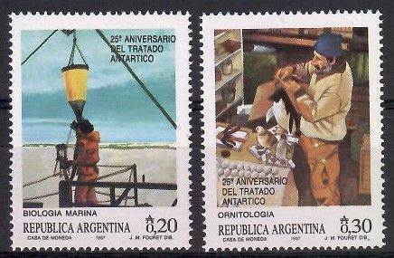Znaczek Argentyna 1987 Mi 1849-1850 Czyste **