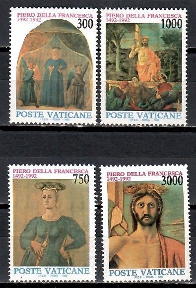 Znaczek Watykan 1992 Mi 1060-1063 Czyste **