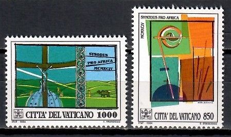Znaczek Watykan 1994 Mi 1116-1117 Czyste **