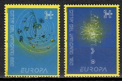Znaczek Watykan 1994 Mi 1122-1123 Czyste **