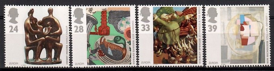 Znaczek Wielka Brytania 1993 Mi 1451-1454 Czyste **