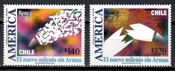 Znaczek Chile 1999 Mi 1915-1916 Czyste **