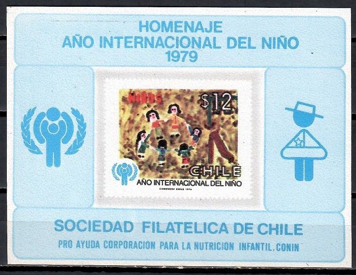 Znaczek Chile 1979 Mi ged 915 Czyste **