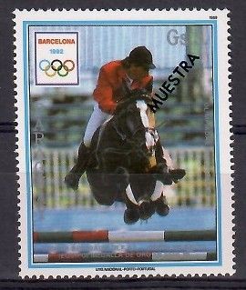 Znaczek Paragwaj 1989 Mi spe 4426 Czyste **