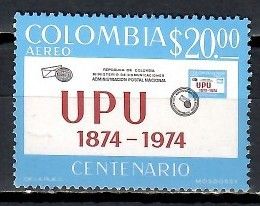 Znaczek Kolumbia 1974 Mi 1271 Czyste **
