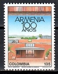 Znaczek Kolumbia 1989 Mi 1764 Czyste **