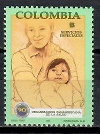 Znaczek Kolumbia 1993 Mi 1891 Czyste **