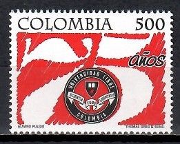 Znaczek Kolumbia 1998 Mi 2093 Czyste **