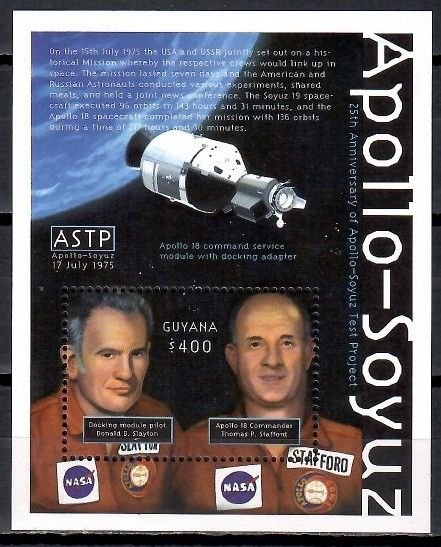 Znaczek Gujana 2000 Mi bl 677 Czyste **