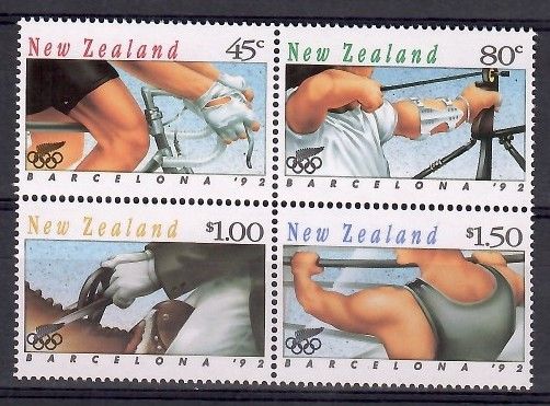 Znaczek Nowa Zelandia 1992 Mi 1226-1229 Czyste **