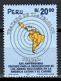 Znaczek Peru 1997 Mi 1618 Czyste **