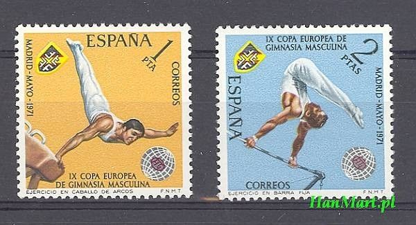 Znaczek Hiszpania 1971 Mi 1929-1930 Czyste **