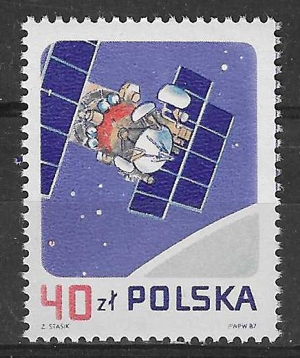 Znaczek Polska 1987 Mi 3122 Fi 2974 Czyste **