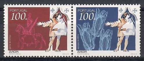 Znaczek Portugalia 1994 Mi 2010-2011 Czyste **